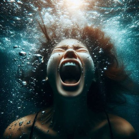 Scream Therapy by Artist Vera Laughlin